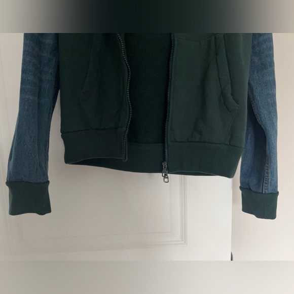 Authentic Louis Vuitton Hybrid Hoodie Denim Jacket - Picture 7 of 12